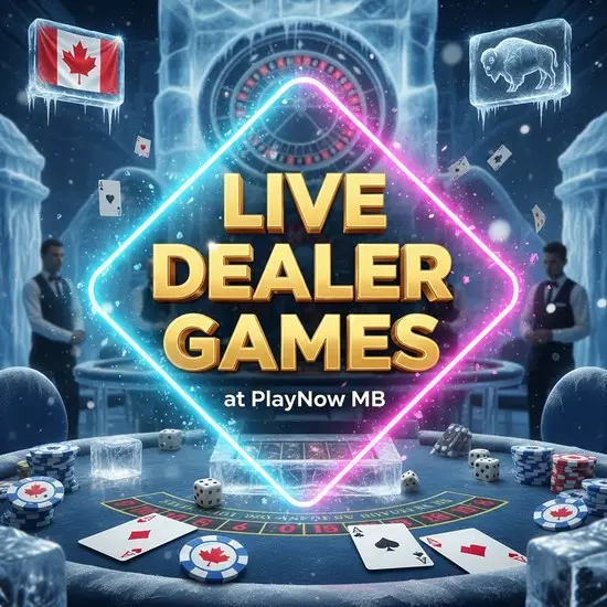 Live Dealer Games at PlayNow – Real Casino Action from Your Manitoba Home! 🎥😍